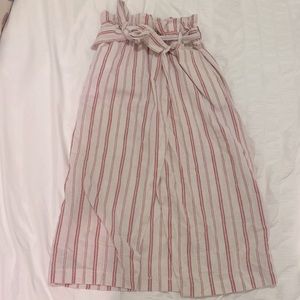 Zara long wrap around skirt Trf collection